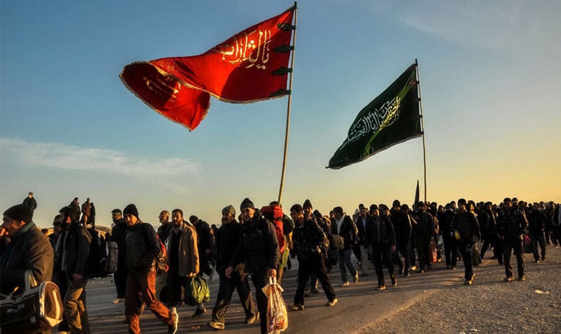 Walking guide for Arbaeen 1401
