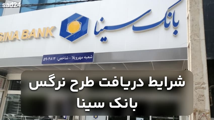 شرایط دریافت وام طرح نرگس بانک سینا