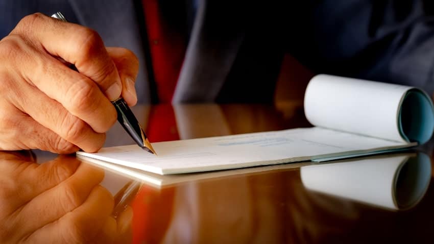 Why should we register a check (4)