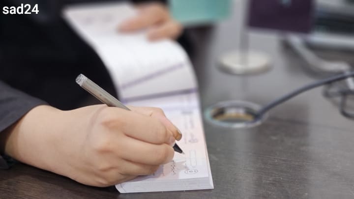 وصول چک در روز پنجشنبه