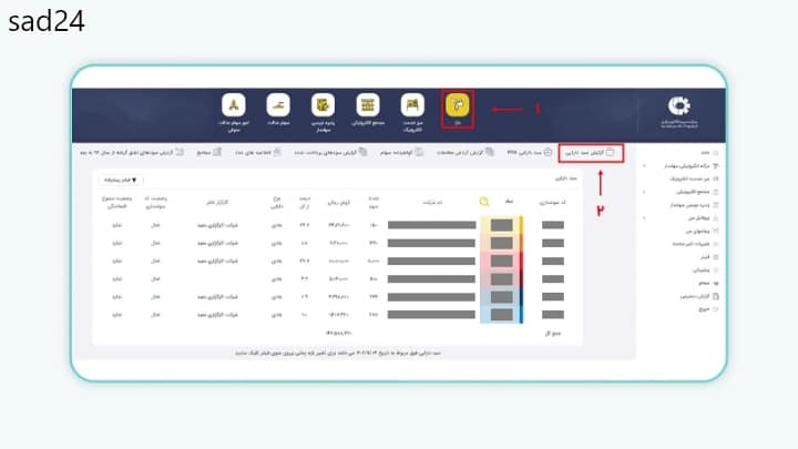 سهام عدالت متوفیان