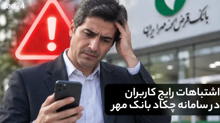 چک دیجیتال بانک مهر