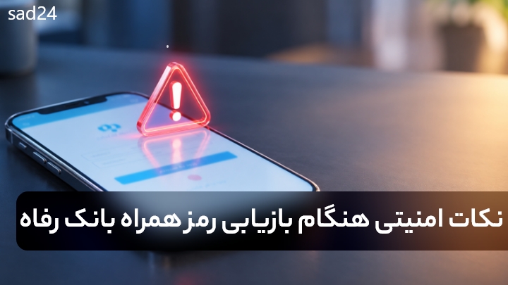 فراموشی رمز عبور بانک رفاه